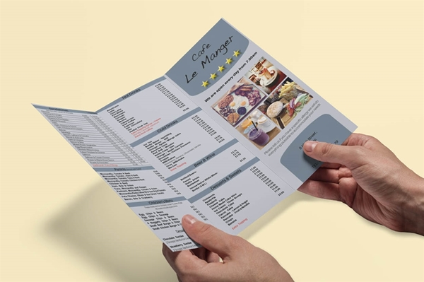 Picture of Long Run Folded Leaflets