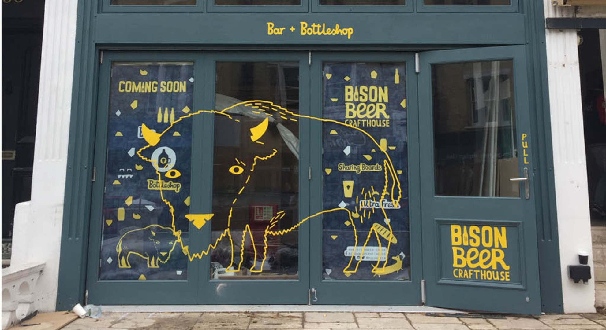 Window graphic printing