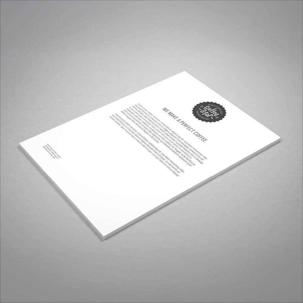 A picture of a letterhead